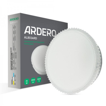 Накладний  світильник Ardero AL803ARD 24W коло декор