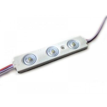 Модуль світлодіодний Biom BRT 2835-3 led W 1,5W 6500K, 220V, IP65 білий закритий з лінзою