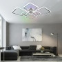 Люстра LED SMART ESLLSE OVAL RGB 7S 120 Вт SMART 960x750x110 мм Хром 10516