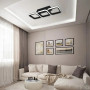 Люстра LED SMART ESLLSE CUBES 40 Вт 520x170x85 мм Чорна 10497