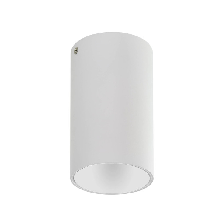 Світильник світлодіодний накладний Horoz SALSA GU10 220-240V d-60 mm h-100mm білий круглий