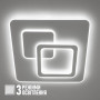 Люстра LED LUMINARIA ISLAND 70W S 460/460 ON/OFF WHITE 220V, IP20,3000-6500K,	Білий.