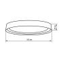 Cвітильник ETRON 1-ESP-2052 72W 3CCT ARRIVAL wood&white IP20