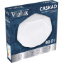 LED світильник стельовий CASKAD VIOLUX 40W 3000-6000K IP20 Білий 210163