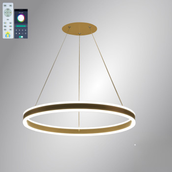 Люстра LED SMART NSV  STELLA 96W,IP20,3000-6500K,золотий,10038