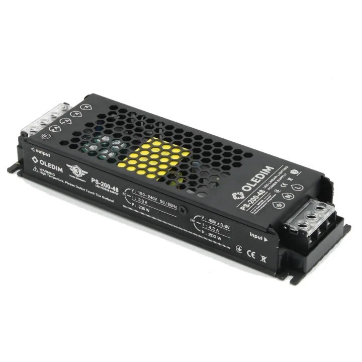 Блок живлення зовнішній OLEDIM 200W 48V IP20 4.16A PS-48V 7771266