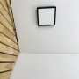 LED світильник ДББ RODOS чорний VIOLUX квадрат 24W 5000K IP20 330151