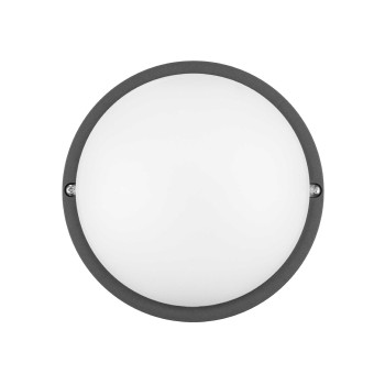 LED світильник ДББ ATOM UA антрацит VIOLUX 12W 5000K IP54 243353