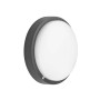 LED світильник ДББ ATOM UA антрацит VIOLUX 12W 5000K IP54 243353