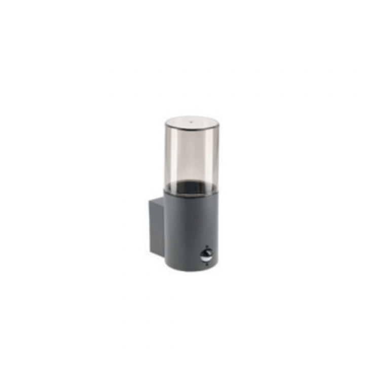 Світильник фасадний GTV MEDIO-AU PIR , E27, MAX.15W, IP54,  графіт OS-MED0AUP-30