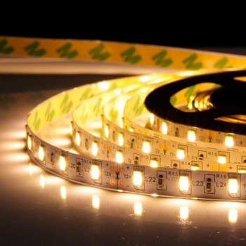 Стрічка світлодіодна SMD 5050, 60d/m, 14.4W/m, 720lm/m, IP20, тепла біла (5050WW60) 1015439