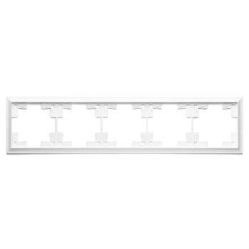 Рамка п'ятимісна ELEQUS 5-на Arcuate білий EQ-FS5-1