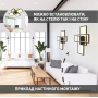 Люстра LED SMART ESLLSE SVEN 3S 70W 550x360x75 чорна 10463