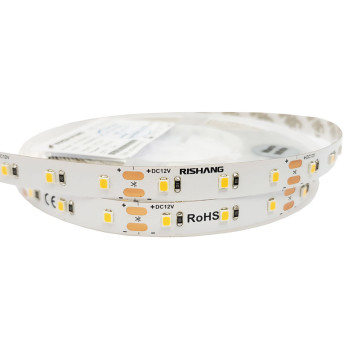 Стрічка світлодіодна SMD 2835, 12V, 60d/m, 12W/m, 2700K, IP33, (RN0060TA-A)