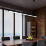 Люстра LED SMART ESLLSE SOLO 40 Вт 1185x50x75 мм Чорний 10459
