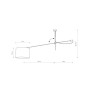 Люстра Nowodvorski 6640 Viper E27 1x60W IP20 Wh