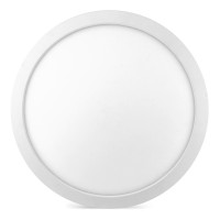 Світильник LED накладний/вбудований  VIDEX DL6R 24W 3000K-4000K-6500K білий (487924)