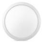 Світильник LED накладний/вбудований  VIDEX DL6R 24W 3000K-4000K-6500K білий (487924)