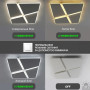 Люстра LED SMART ESLLSE AERO 70W 4S-455x455x57-WHITE-220-IP20 10458
