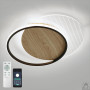 Люстра LED SMART ESLLSE AMATO 2R 60 Вт 400×505×52 мм Чорна/Світле дерево 10312-1