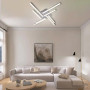 Люстра LED SMART ESLLSE LINE 8L 76 Вт 955x955x125 мм Біла 10551