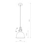 Підвісний світильник Nowodvorski 9152 Amalfi E27 1x60W IP20 Silver