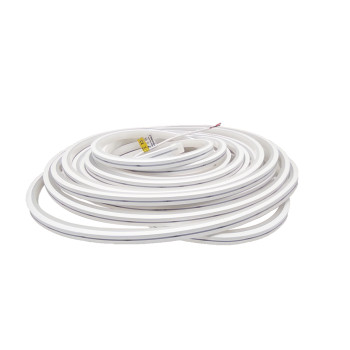 Стрічка світлодіодна NEON RISHANG , 24V, білий холодний ,  IP66, 10-10mm (комплект 10m)