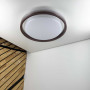 LED світильник smart HELIX VIOLUX круг 60W 3000-6000K IP20 коричневий 220265