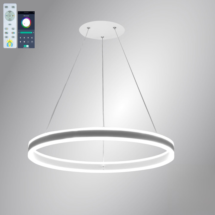 Люстра LED SMART NSV STELLA 96W,IP20,3000-6500K,білий,10039.