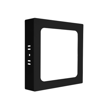 LED світильник ДББ FRAME-N чорний VIOLUX квадрат 24W 5000K IP20 330431
