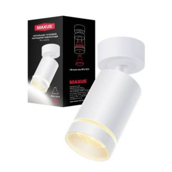 Світильник світлодіодний Maxus Surface Downligth MR16 GU10 White MAX-SD-GU10-WH