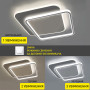 Люстра LED SMART ESLLSE STANDART 80W,IP20,2800-6500K,білий,10109.