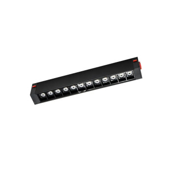 Магнітний трековий світильник PROLUM  M25; 12W; 220V; SERIES "LD"; Білий 4000K