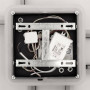 Люстра LED  LUMINARIA SONNE 90W 4S APP 525/525 	3000-6500К, 220V, IP20 з пультом,чорна.