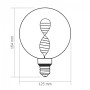 Лампа LED Videx  Filament 3.5W E27 G125 1800K VL-DNA-G125-C (484435)