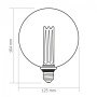 Лампа LED Videx  Filament 4W E27 1800K Smoke VL-DI-G125FC1980S (484411)