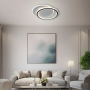 Люстра LED SMART ESLLSE STANDART 65W 2R-ON-OFF-485x410x50-White-Black-220-IP20