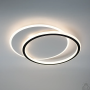 Люстра LED SMART ESLLSE STANDART 65W 2R-ON-OFF-485x410x50-White-Black-220-IP20