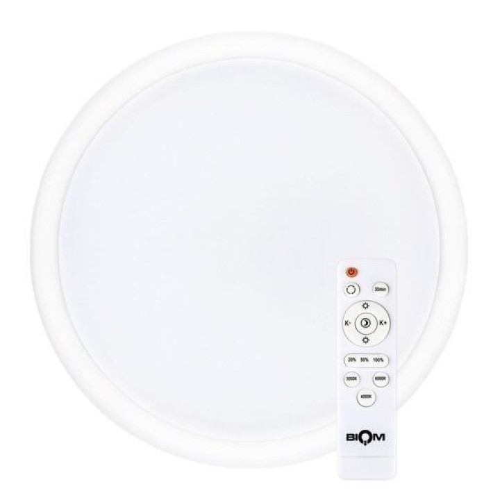 Світильник світлодіодний Biom SMART SML-R06-80 3000-6000K 80W+пульт