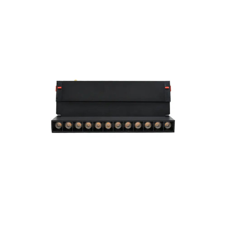 Магнітний трековий світильник PROLUM M25; 12W; 220V; SERIES "LDM"; Білий 4000K