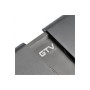 Подовжувач вбудований PRESTINO GTV, 2 розетки. schuko, USB A+C 1,5 м,  RJ45, HDMI, чорний