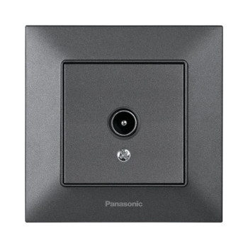 Розетка TV кінцева димчаста Panasonic Arkedia Slim