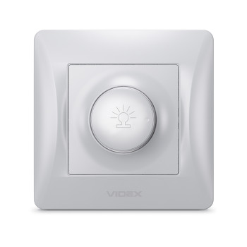 Димер Videx Binera 600W срібний шовк (296944)