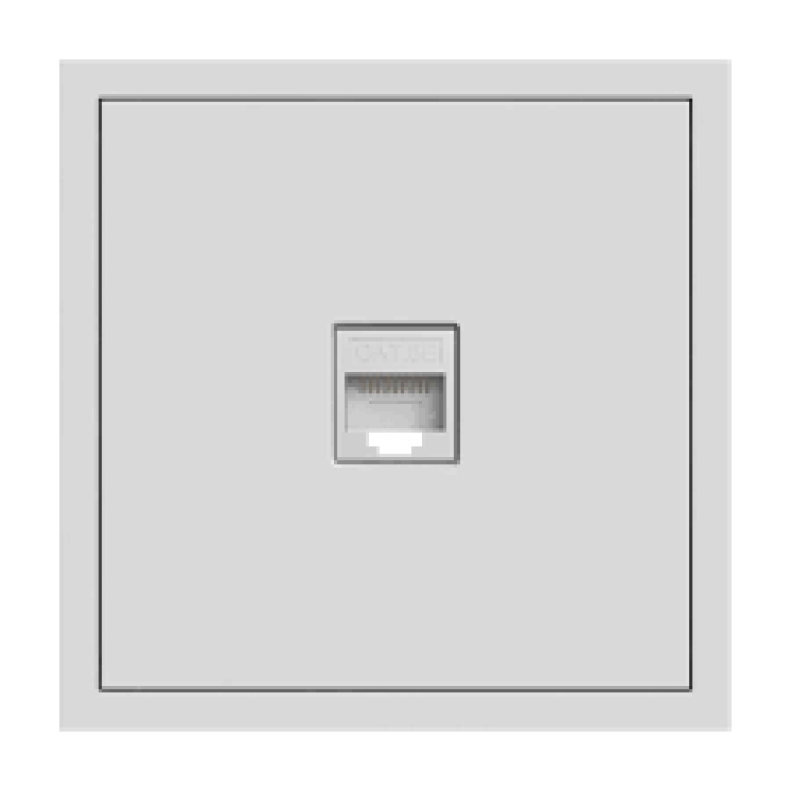 Розетка ARDERO комп’ютерна, механізм білий Soft ER151PC-W 80722