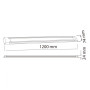 Світильник LED Horoz GAMA, 80W ,6000Lm , 120см 6400К