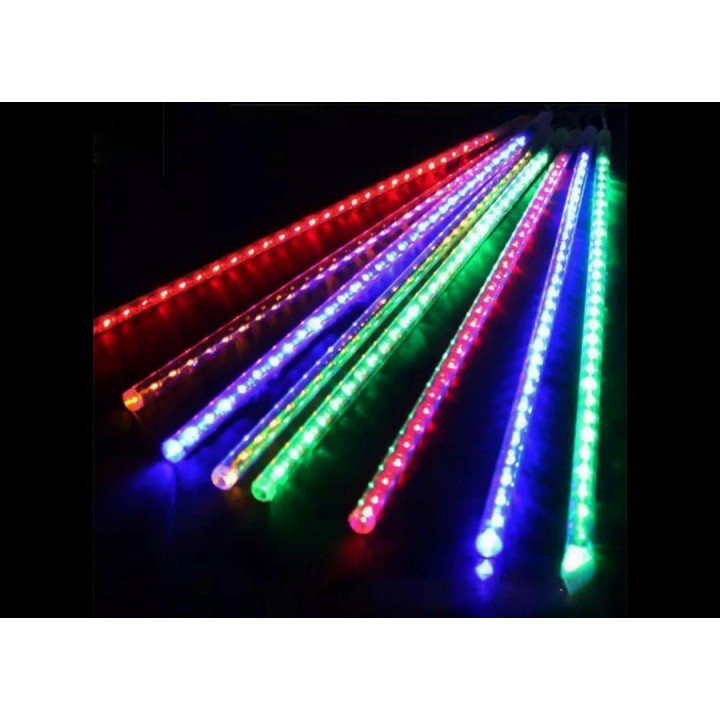Гірлянда діодна "Метеор SMD" 8 трубок RGB 50см 1851-01