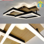Люстра LED SMART ESLLSE WOODY 85W,IP20,3000-6500K,Чорний, Дерево,10218