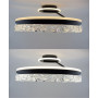 Люстра LED SMART ESLLSE STELLA C ICE 90W,IP20,3000-6500,білий,чорний,10204.