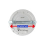 Світильник накладний Horoz MARTHA PRO 18W 3CCT 1530Lm з дат. руху d-220 білий круг