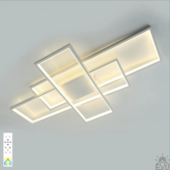Люстра LED SMART NSV SVEN 123W,IP20 3000-6500K WHITE 10465